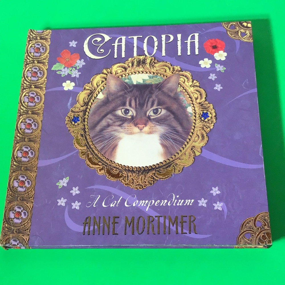 🔥Catopia A Cat Compendium Big book of cat treasures & fun by Anne Mortimer 2007